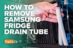 Samsung Refrigerator Drain Tube