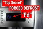 Samsung Refrigerator Manual Defrost Mode