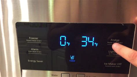 Samsung Refrigerator Temperature Control