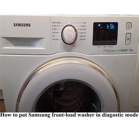 Samsung washer diagnostic mode