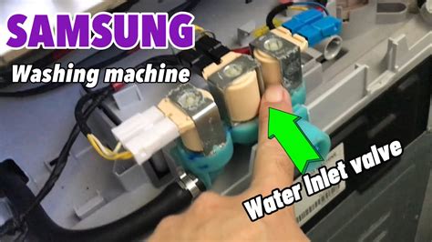 Samsung Washer Valve and Screen Issues