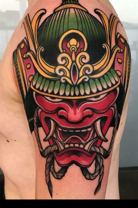 Samurai Tattoo Mask