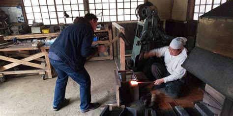 Samurai knife making class