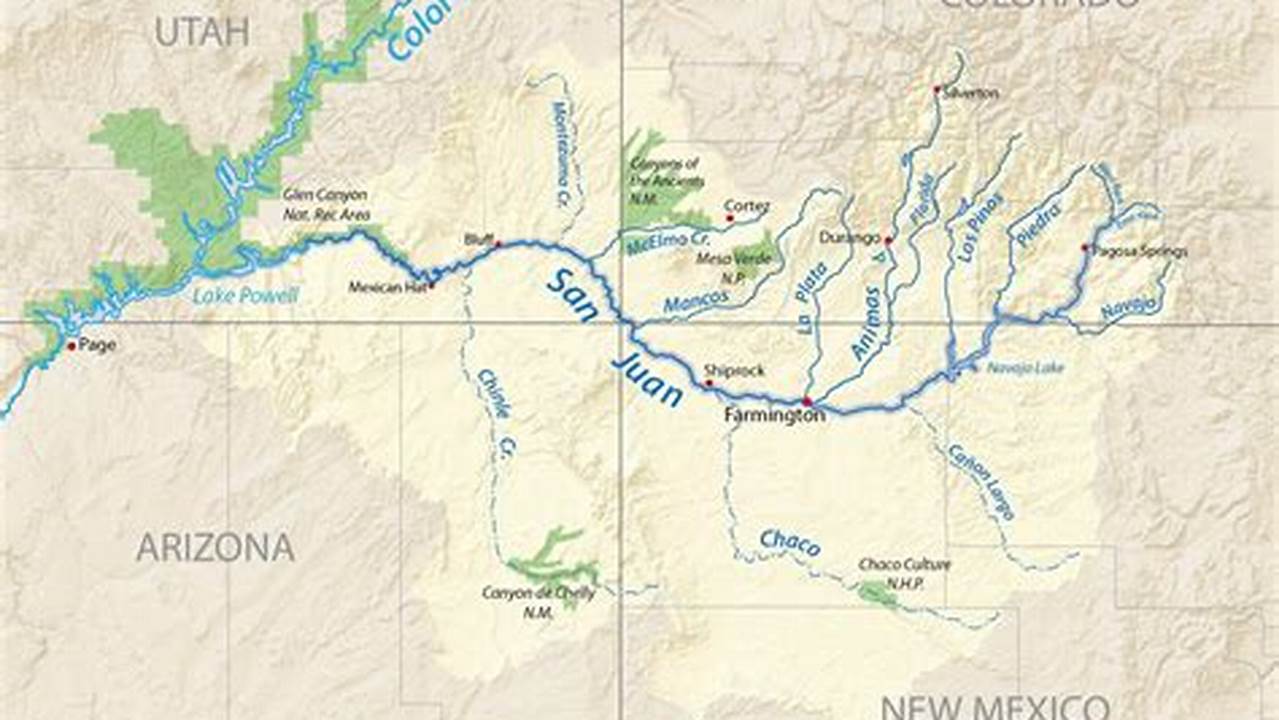 San Juan River Maps
