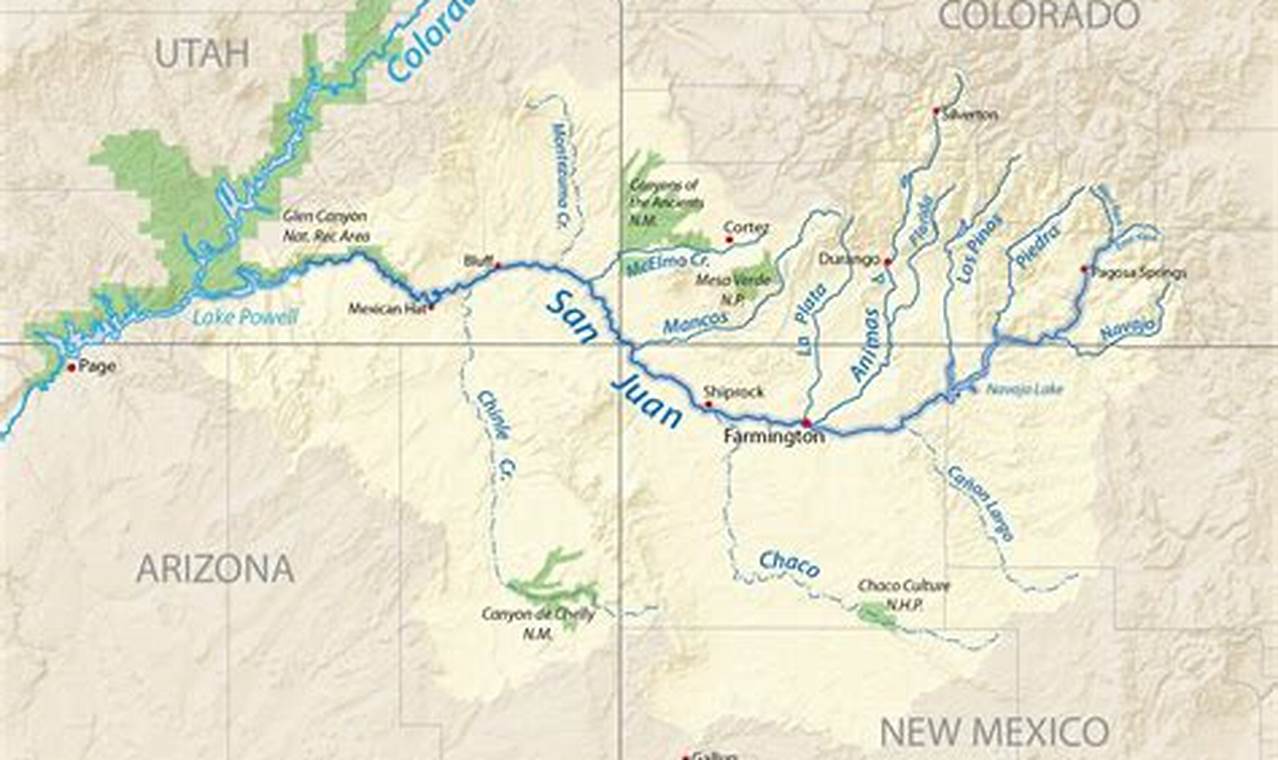 San Juan River Maps