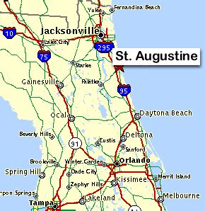 San Augustine Florida Map