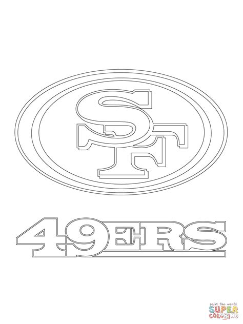 San Francisco 49ers Coloring Pages Printable