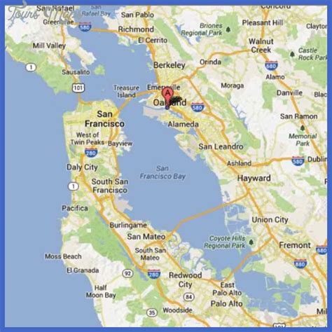 San Francisco Oakland Map