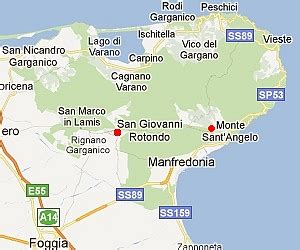 San Giovanni Rotondo Map
