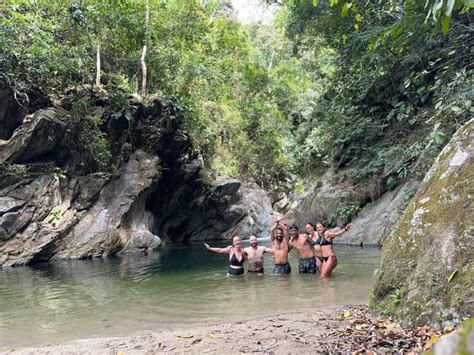 San Isidro Waterfall swimming