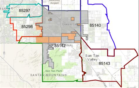 32 San Tan Valley Az Map Maps Database Source