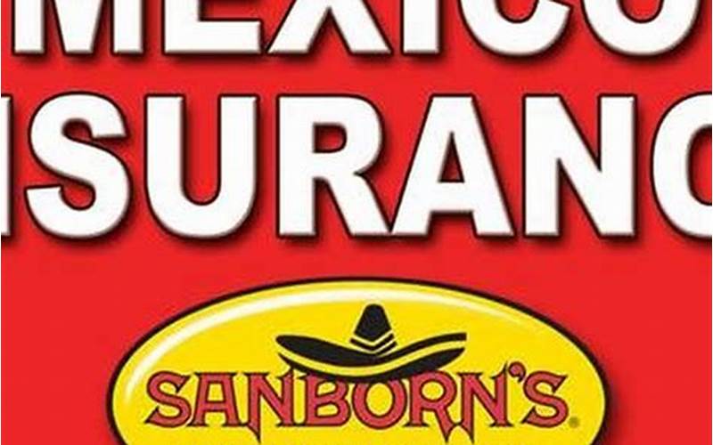 Sanborn'S Mexico Insurance