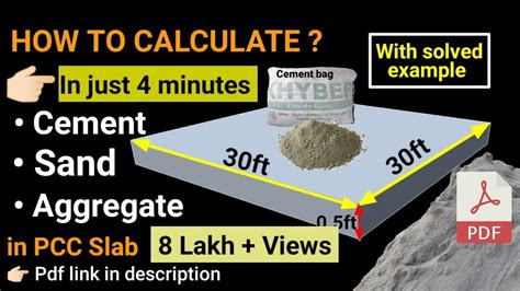 Sand And Cement Calculator For Patio