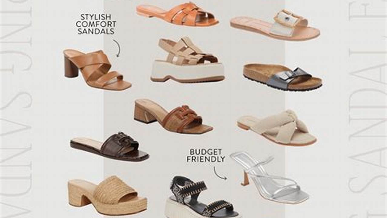 Sandals Recommendations For Spring 2024