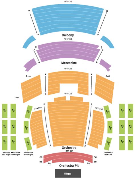 Sandler Center Va Beach Seating Chart