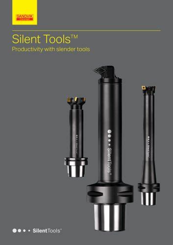 Sandvik Silent Tools Catalog