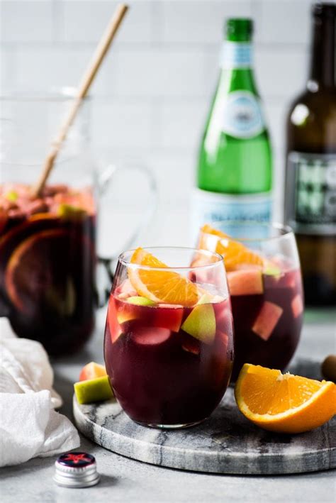 Sangria making