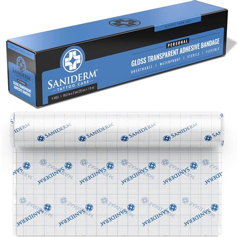 Saniderm Wrap For Tattoos