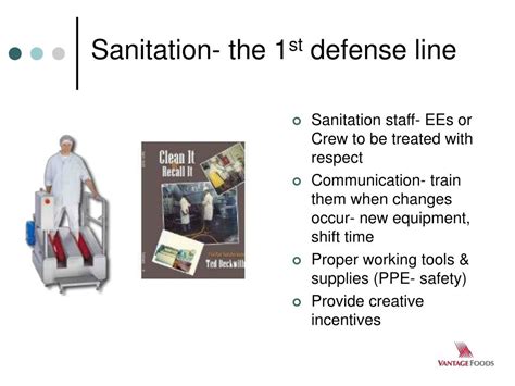 Sanitation is Your First Line of Defense