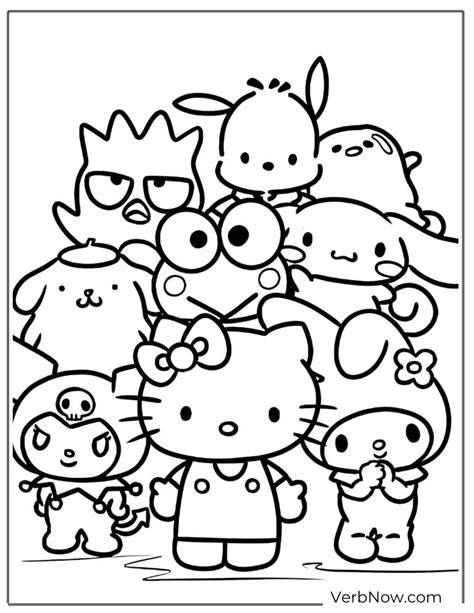 Sanrio Coloring Pages