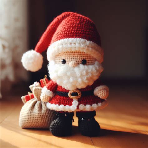 Santa En Crochet