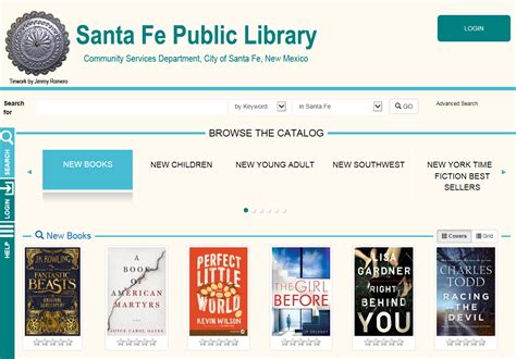 Santa Fe Public Library Catalogue