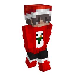 Festive Fun with the Santa Hat Minecraft Skin – Add a Touch of Holiday Cheer to Your Gameplay!