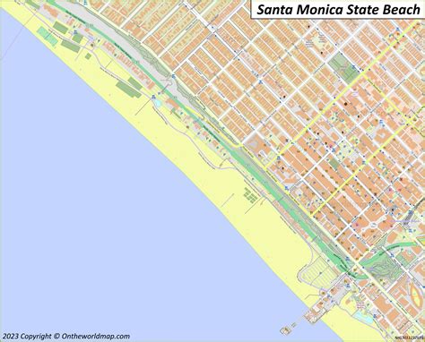 Santa Monica beach location