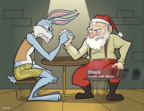 Santa Vs Easter Bunny