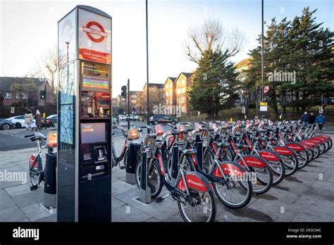 Santander Cycles Docking Station