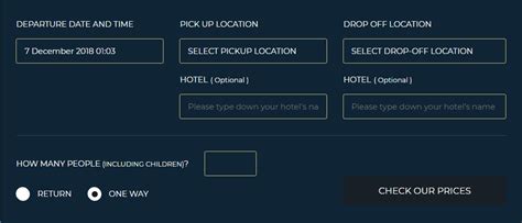 Santorini Booking Process