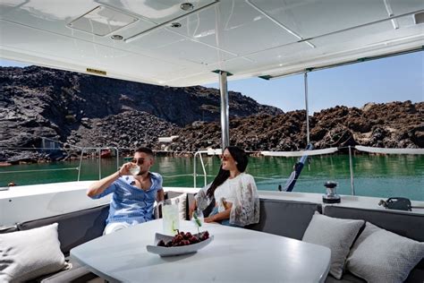 Santorini Catamaran Cruise Volcano