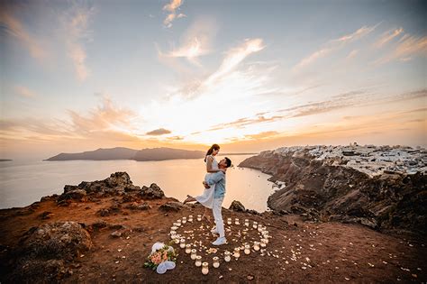 Santorini Sunset Proposal