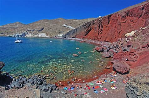 Santorini Volcanic Beach