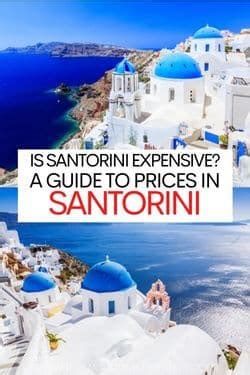 Santorini prices