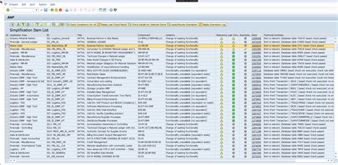 Sap Simplification Item Catalog