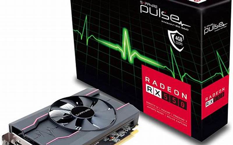 Sapphire Radeon Rx 550 Price And Availability