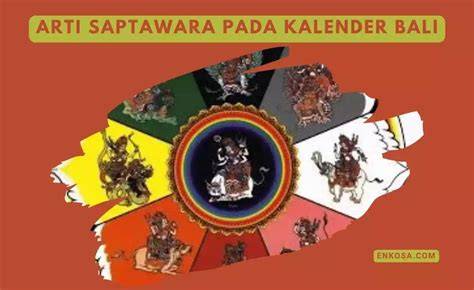 Sapta Wara kalender Bali