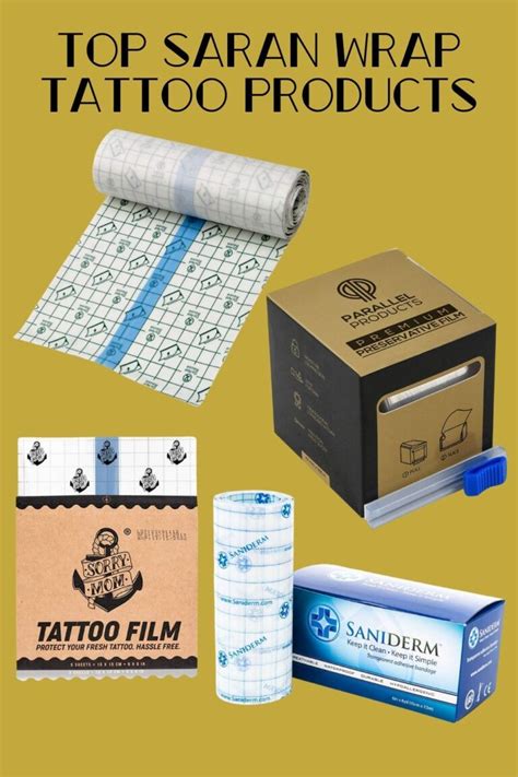 Saran Wrap For Tattoos