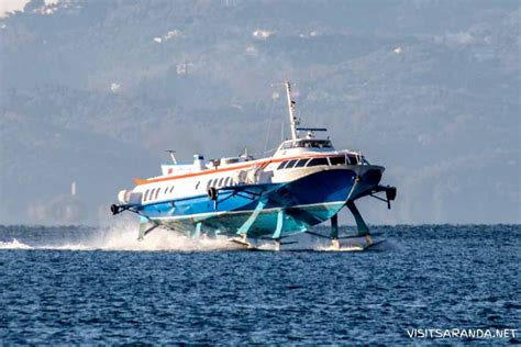 Saranda to Corfu ferry