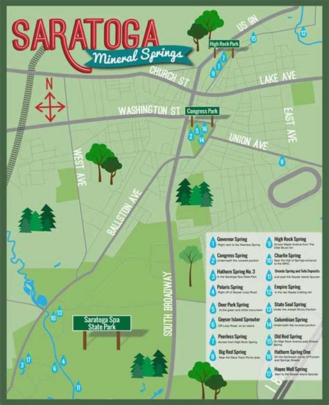 Sarasota Springs New York Map
