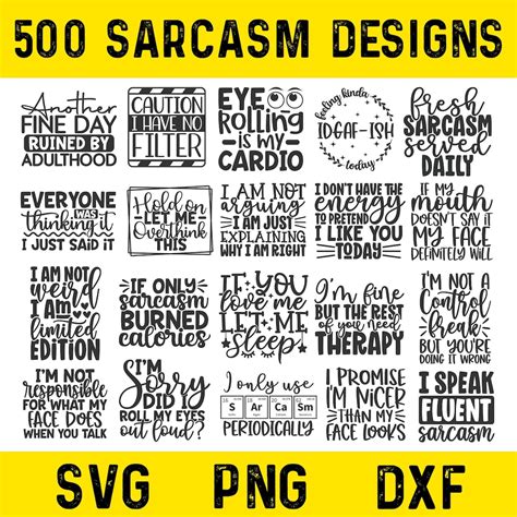 Unlock Your Inner Sass: Download Sarcasm SVG Free for Stunning Graphic Designs
