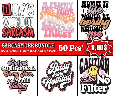 Download Sarcastic Designs Mega Bundle|Design Commercial Use
