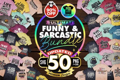 Download Sarcastic Designs Mega Bundle|Design Files for Cricut