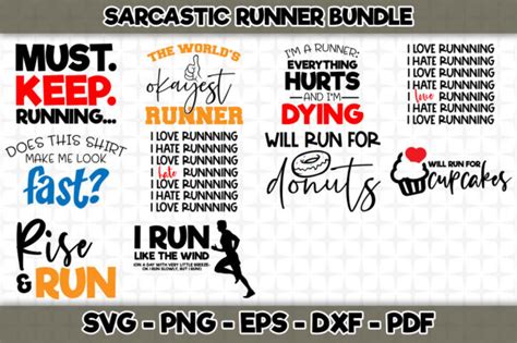 Download Sarcastic Runner Bundle For Crafts