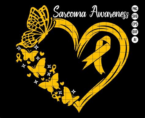 Download Sarcoma Awareness Svg Files For Crafts