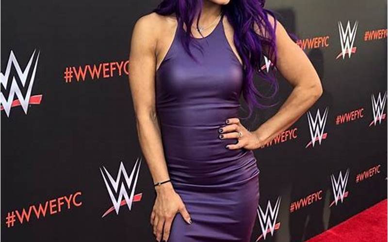 Sasha Banks In A Tight Dress