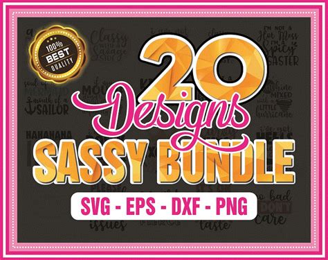 Download Sassy Bundle 40 Designs Files DXF Files