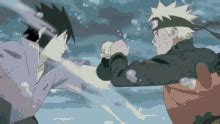 Sasuke And Naruto Fight Gif