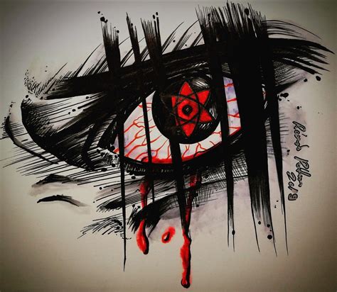 Sasuke Eye Tattoo